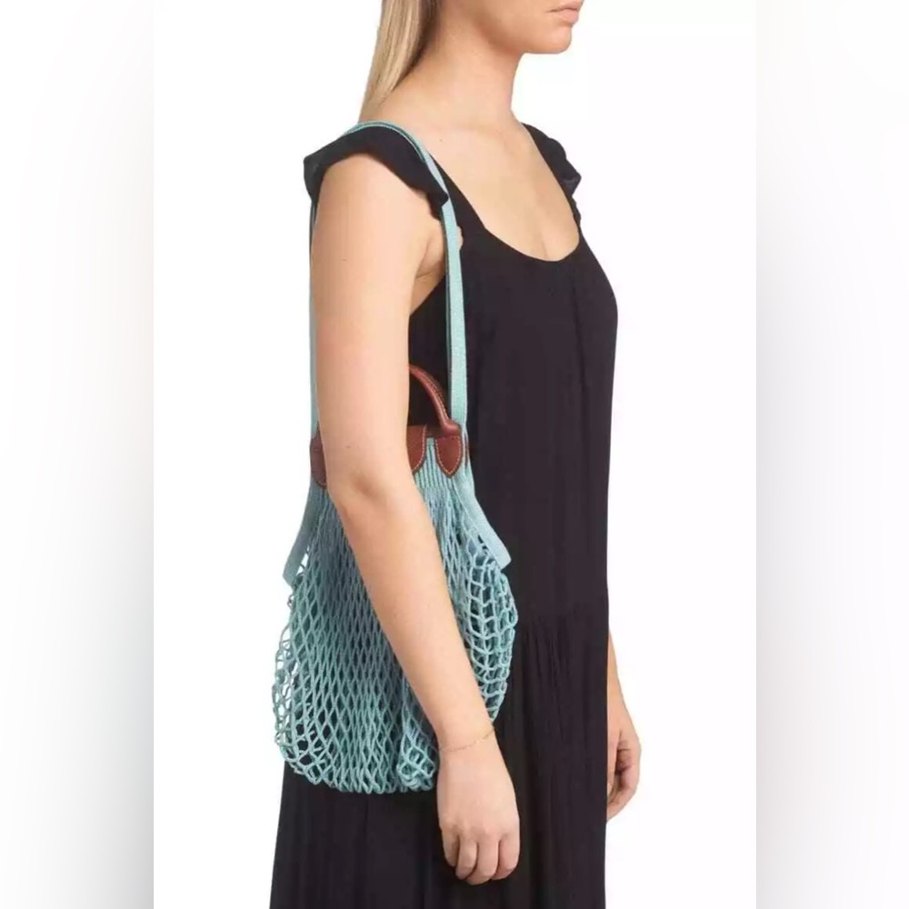 Longchamp
Le Pliage Filet Knit Top Handle Bag
Lagoon - Picture 4 of 9